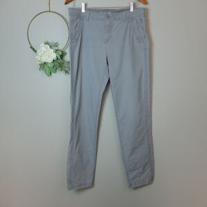 Eddie Bauer Slightly Curvy Straight Leg Gray Pants Size 10